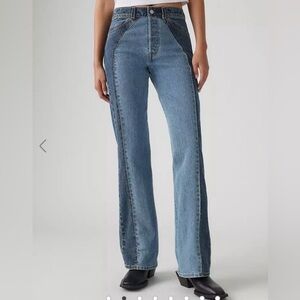 Levi's Two-Toned Wedgie Western Bootcut